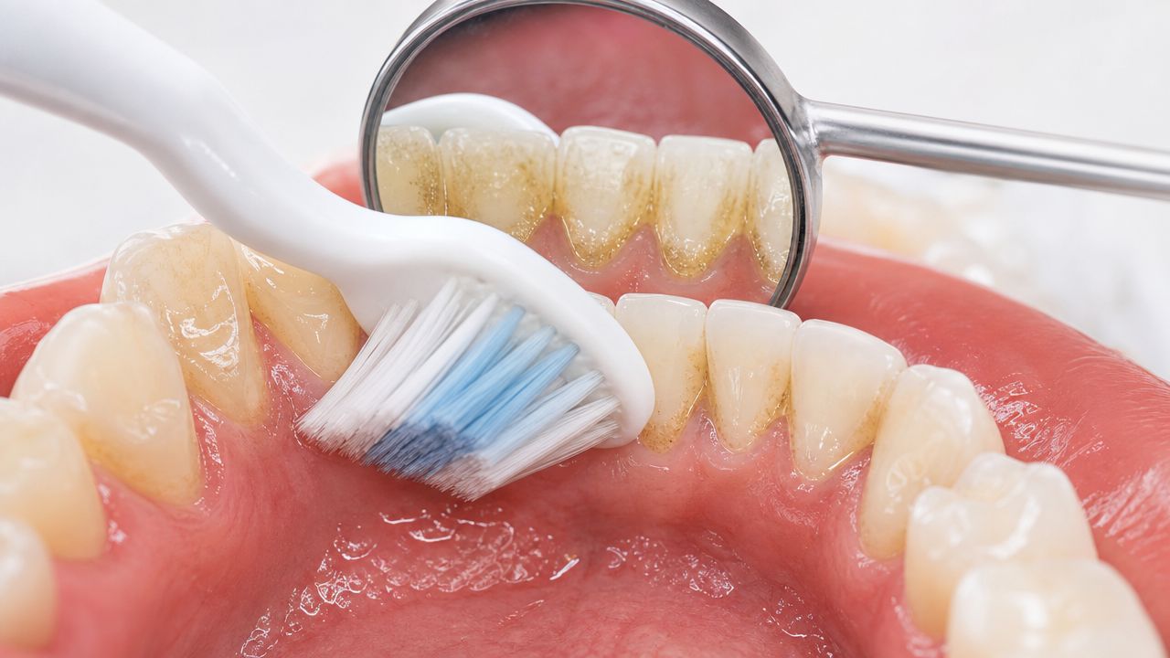 Professional teeth cleaning